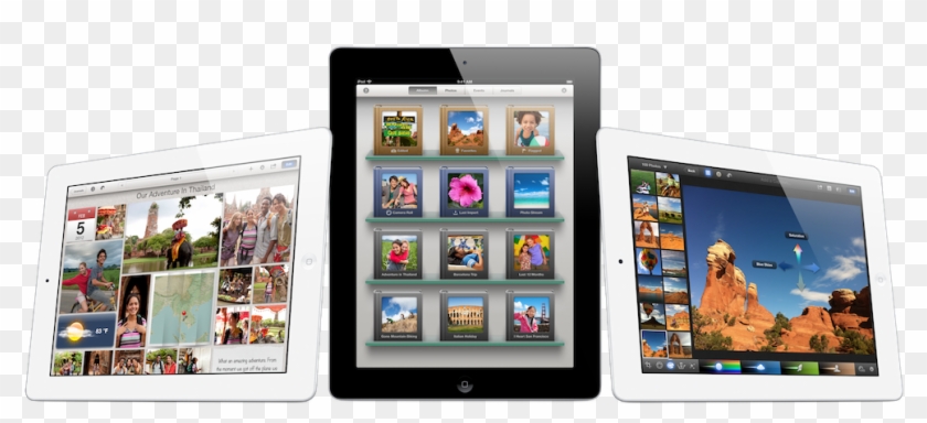 Apple Releases Minor Updates To Imovie, Iphoto, And - Apple Ipad Family Clipart #4011841