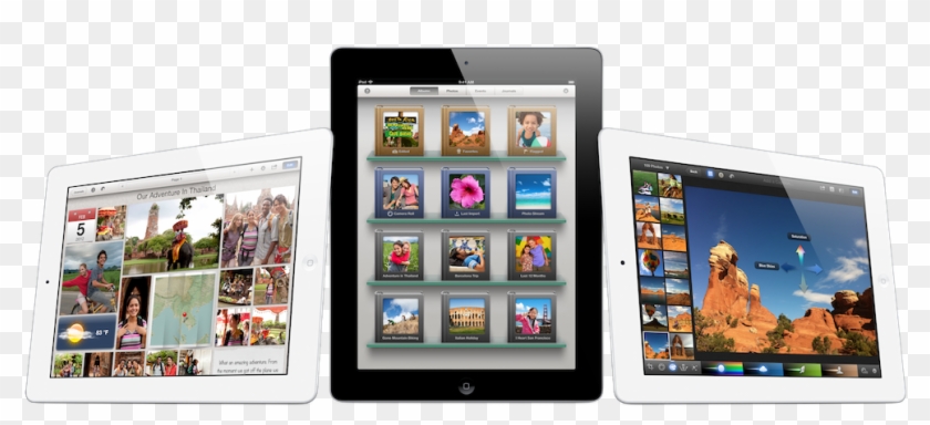 Apple Releases Minor Updates To Imovie, Iphoto, And - Apple Ipad Family Clipart