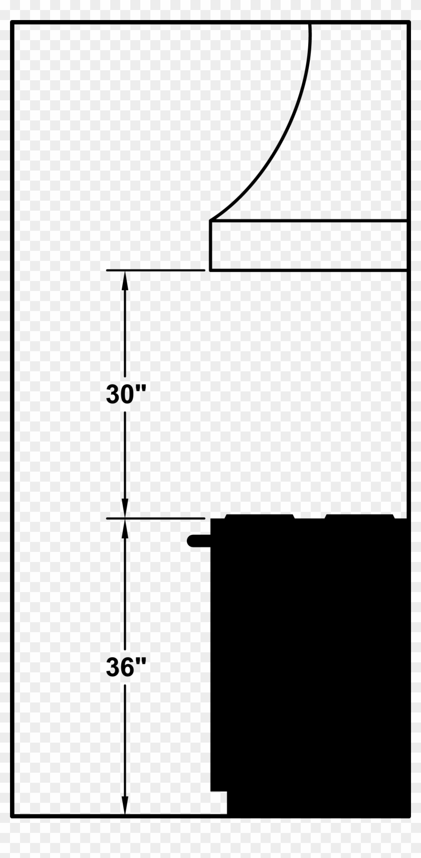 Premier Magic Lung Designer Series Wall Mounted - Kitchen Hood Clipart #4012003