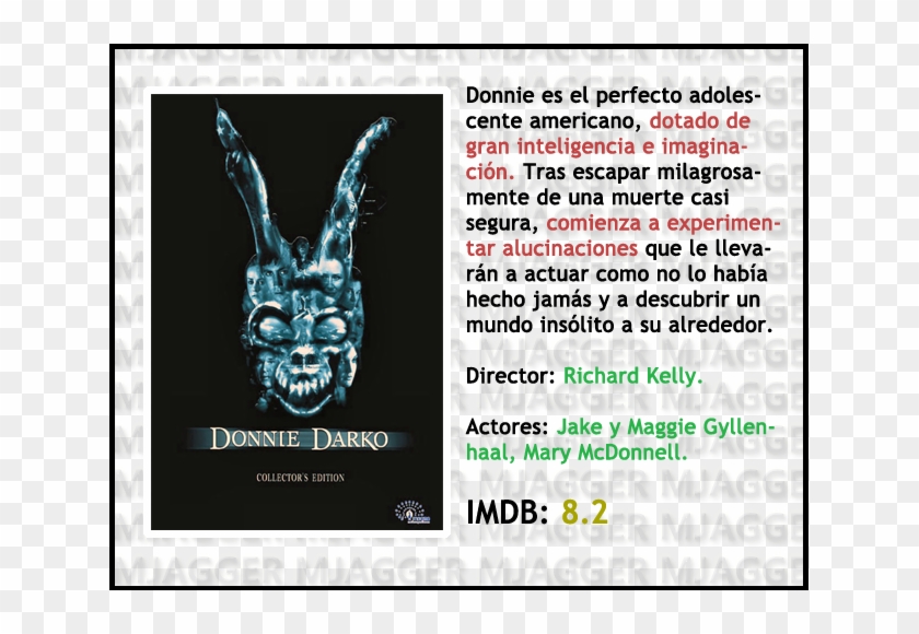Donnie Darko Skull Clipart 4012063 Pikpng