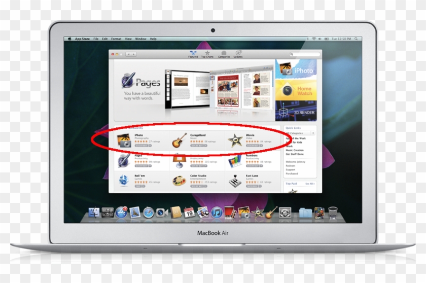 Apple Marketing Material Depicting What The Upcoming - Mac Os X Snow Leopard App Store Clipart #4012178