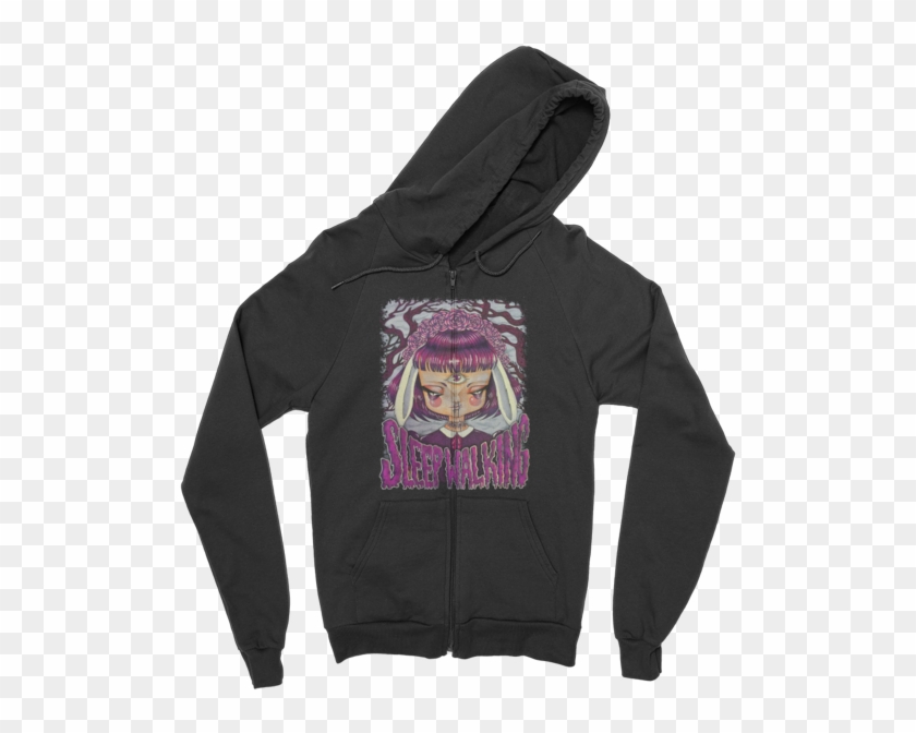 Sleepwalking Zip Hoodie - Woody Sweater Clipart #4012270