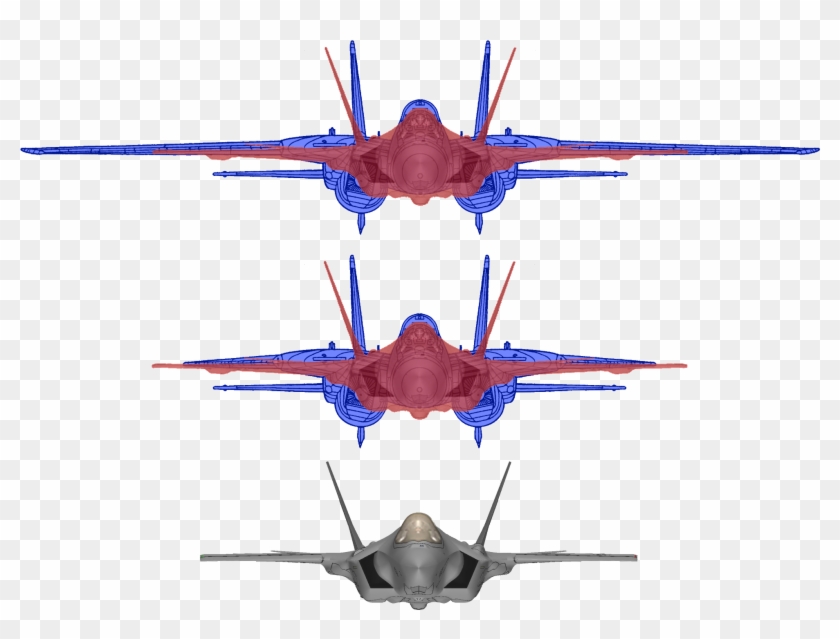F35 Drawing Military Jet - Red Tail F 35 Clipart #4012528