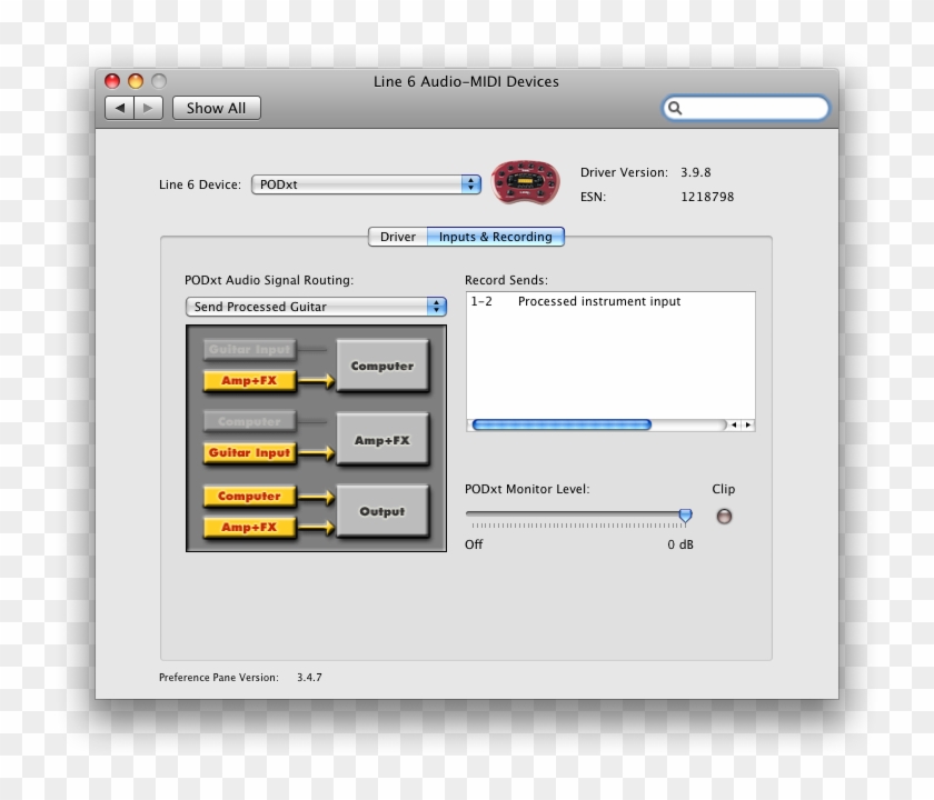Made Sure The Processed Guitar Signal Is Being Routed - Open System Preferences On Mac Clipart