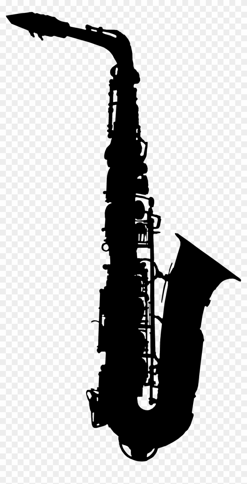 Saxophone Clipart Silhouette - Lee Jones Grace - Png Download #4012562