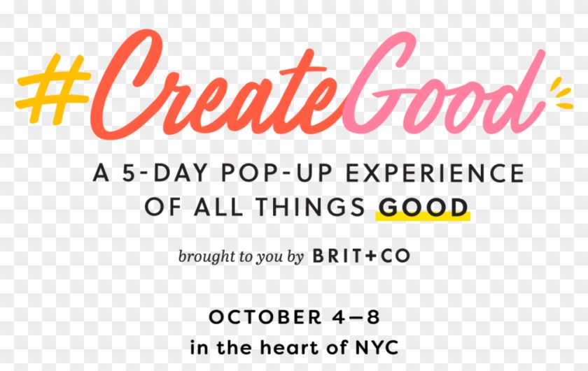 Brit Co - Brit Co Create Good Clipart #4012591