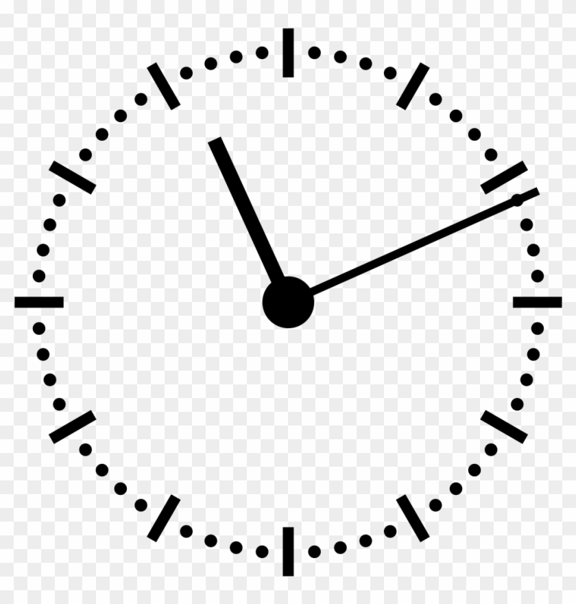 File - Clock 11-11 - Svg - 12 00 Clock Png Clipart #4012775