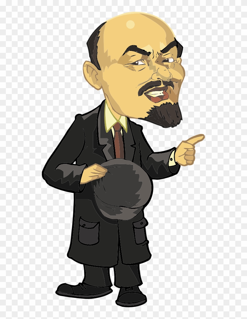 Book Com Lenin Caricature 555px - Lenin Caricatura Clipart #4012838