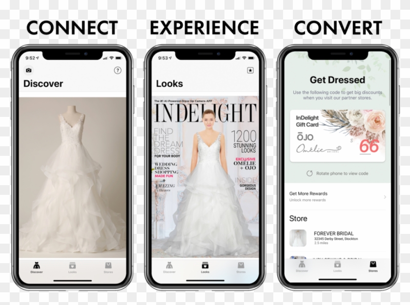 Funnel - Wedding Dress Clipart