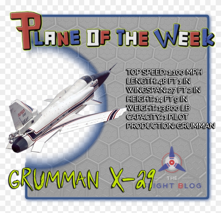 The Forward-swept Wings Introduced Problems With Aeroelastic - X 29 Clipart