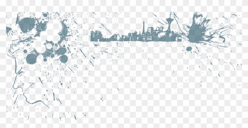 Splatter City 3 - Skyline Clipart