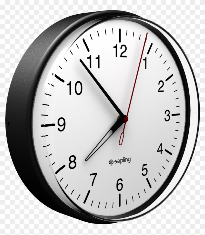 Public Transportation - Round And Square Clock Clipart