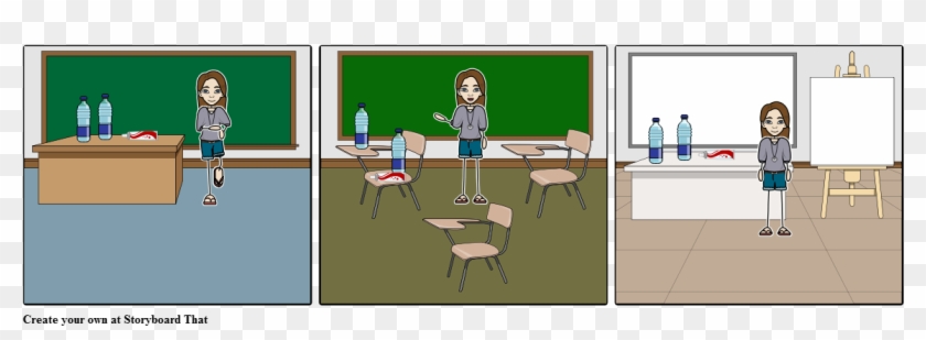 Rachel's Fluffy Slime - Storyboard For Nonverbal Communication Clipart