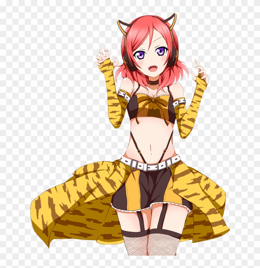 Nishikino Maki [love Live] - Maki Nishikino Cat Render Clipart #4013590