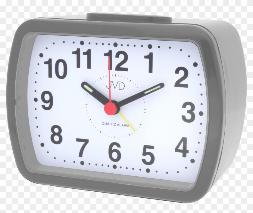 Analog Alarm Clock Q Jvd Bell Rose Sr309 , Png Download - Shape Space And Measure Clipart