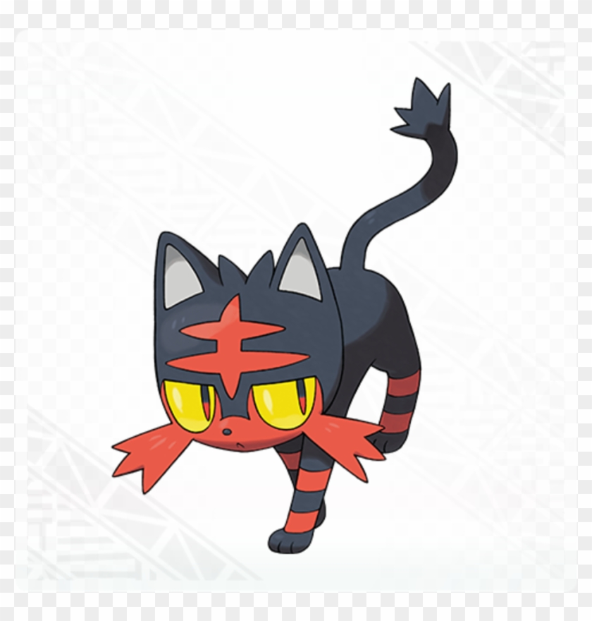 Litten - Litten Pokemon Go Clipart #4014844