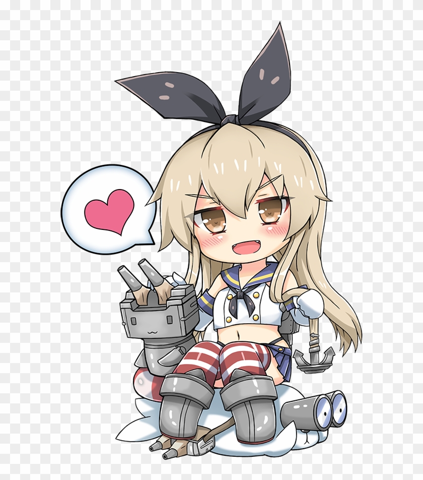 Artworkchibi - Shimakaze Chibi Clipart #4015214
