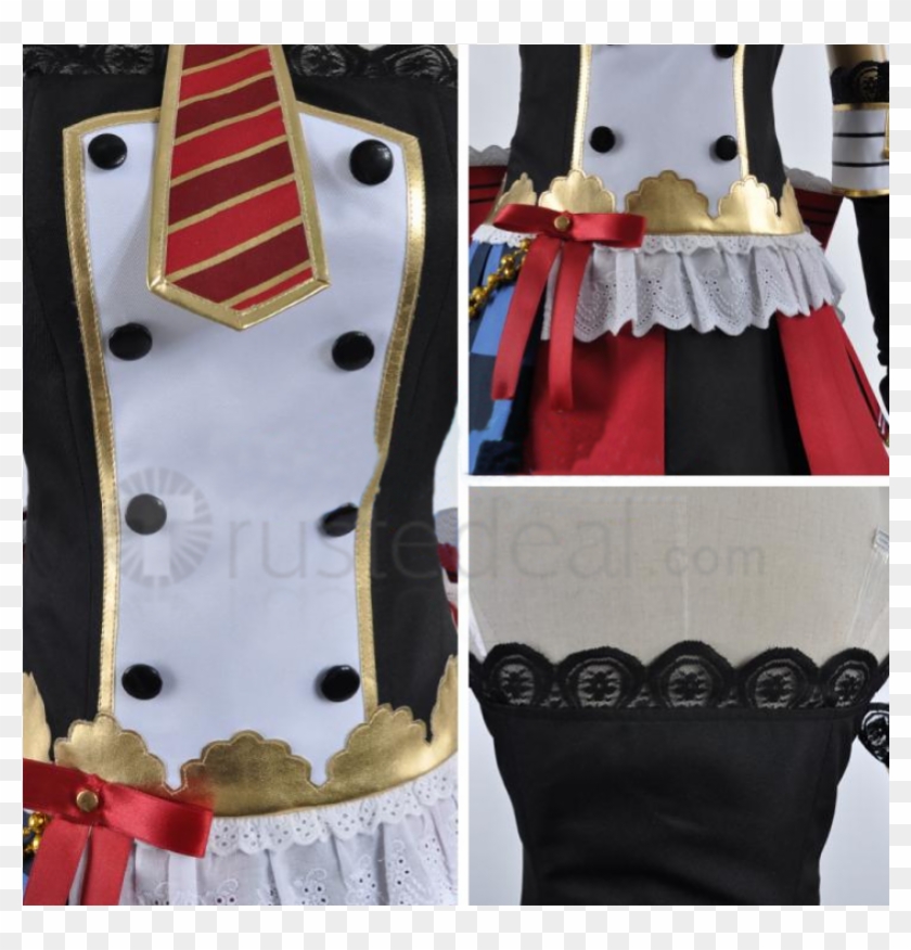 Love Live Cafe Maid Idolized Umi Nozomi Kotori Nico - Ruffle Clipart