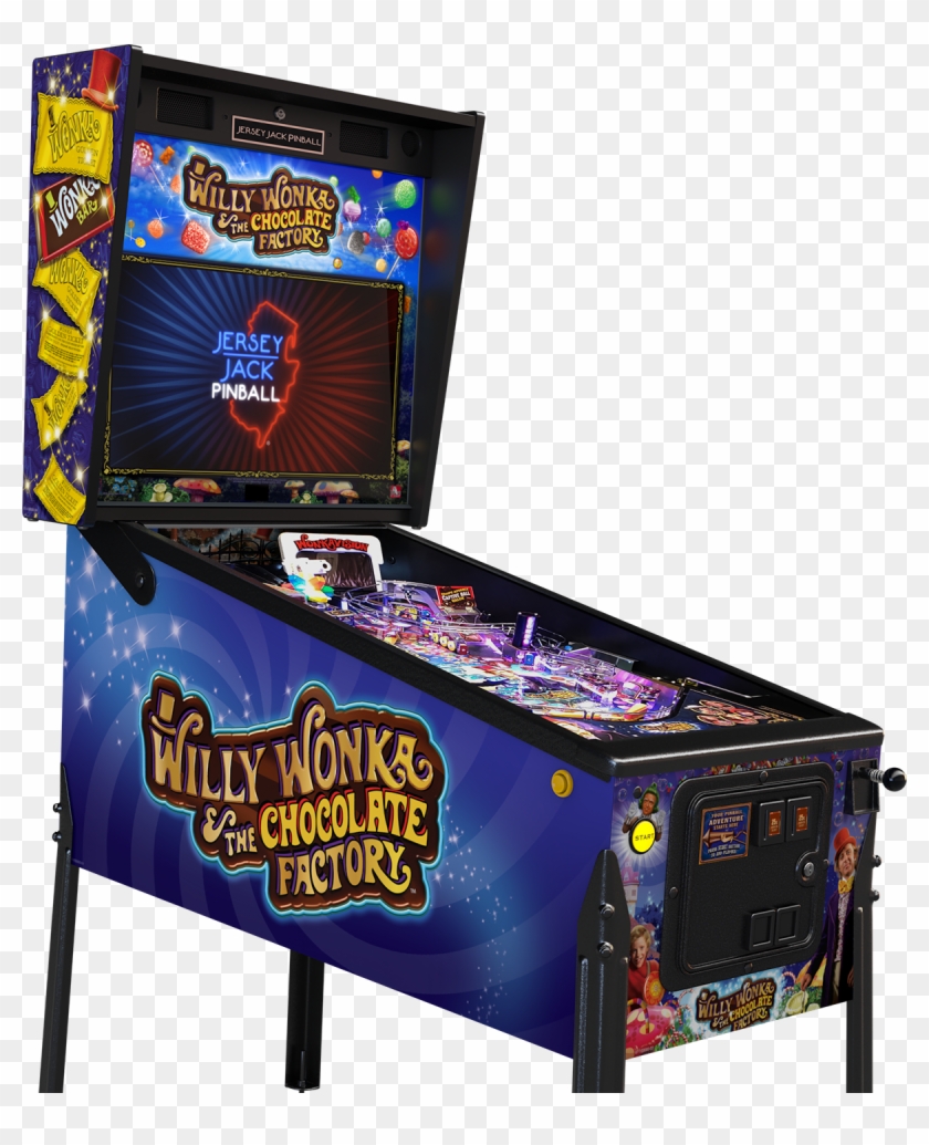 Willy Wonka Pinball Machine Clipart #4015283