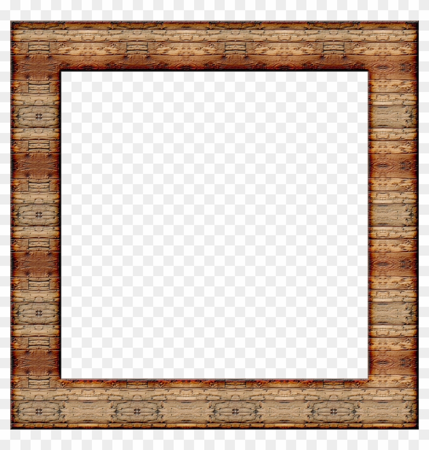 ,decorative,decoration, - Wood Frames And Borders Clipart #4015642