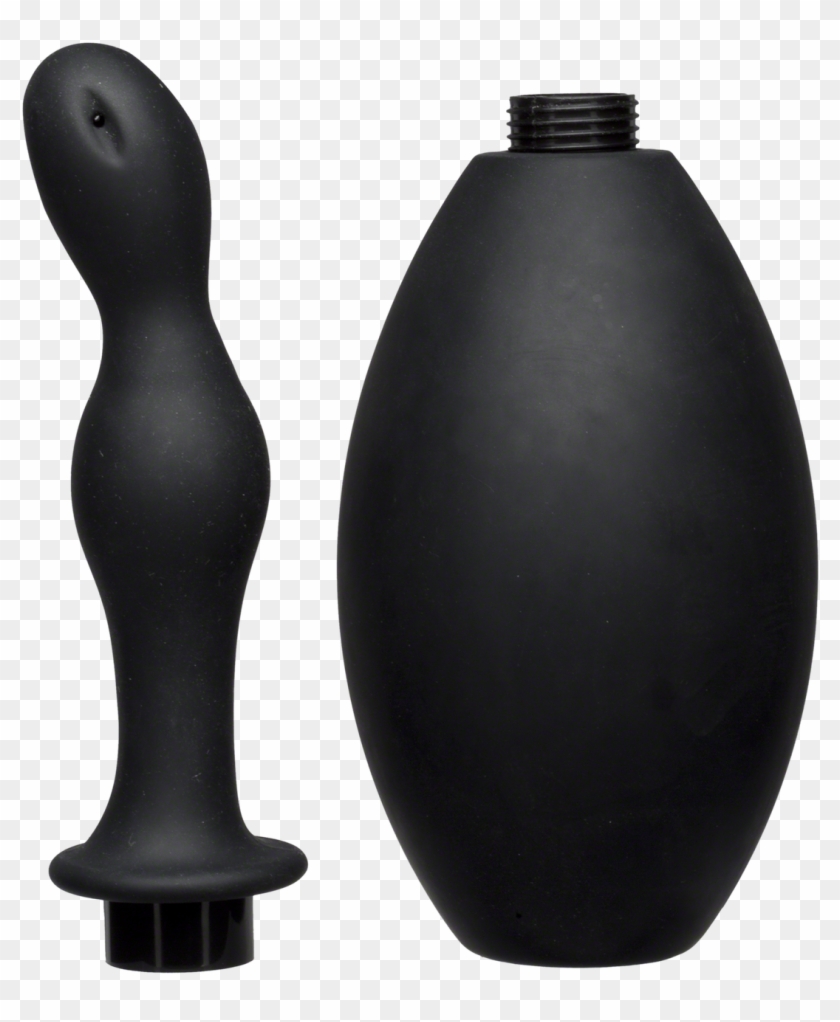Silicone Anal Douche & Accessory Black - Plastic Clipart #4016057