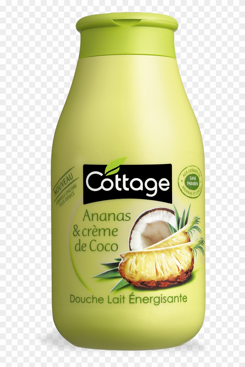 Douche Lait Energisante - Cottage Ananas Coco Clipart