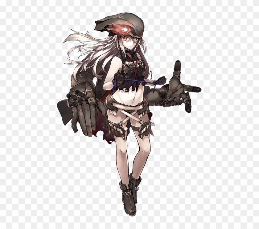 Destroyer Water Oni - Kancolle Destroyer Water Demon Clipart #4016336