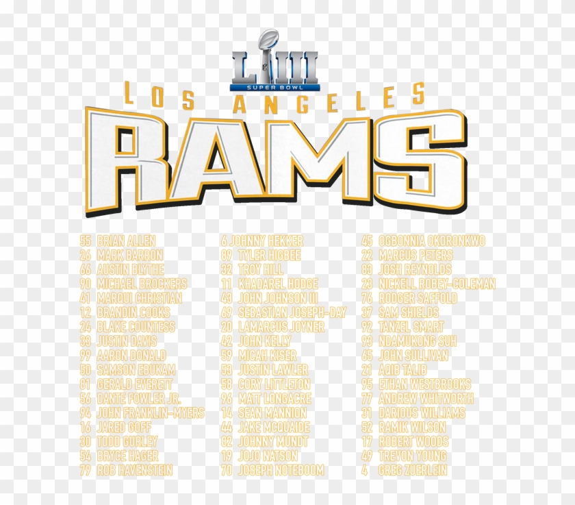 La Rams Super Bowl 2019, Saints Lawsuit Nfl, 2020 Cfb - Patriots Vs Rams Super Bowl 2019 Clipart