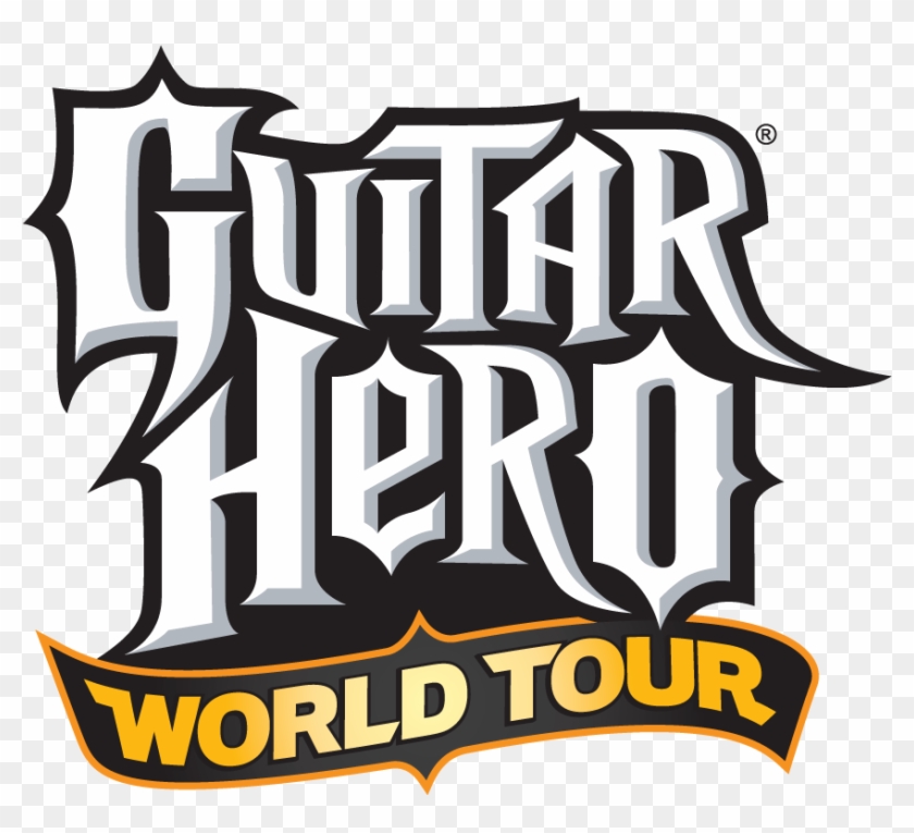 Today Guitar Hero Publisher Activision Revealed - Guitar Hero World Tour Logo Clipart #4016407
