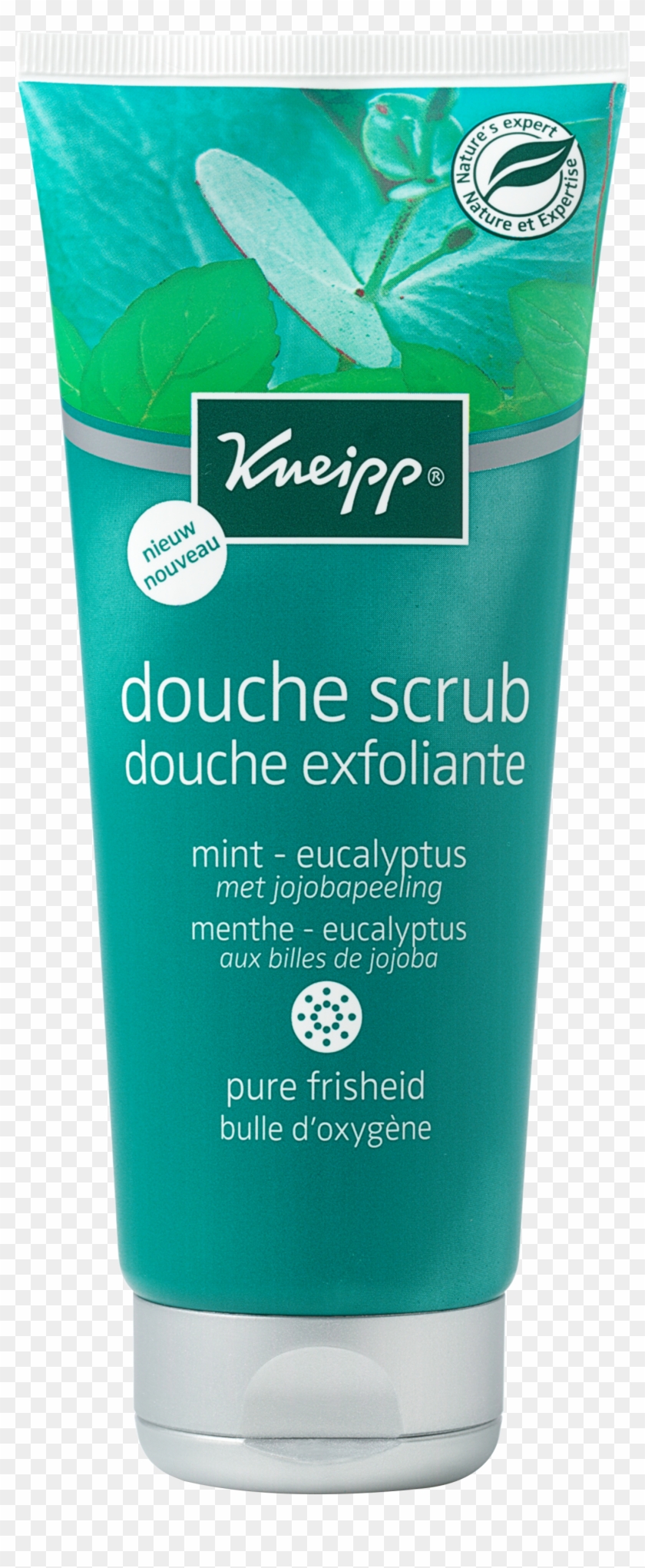 Douche Scrub Mint Eucalyptus Met Jojobapeeling 826 - Kneipp Clipart
