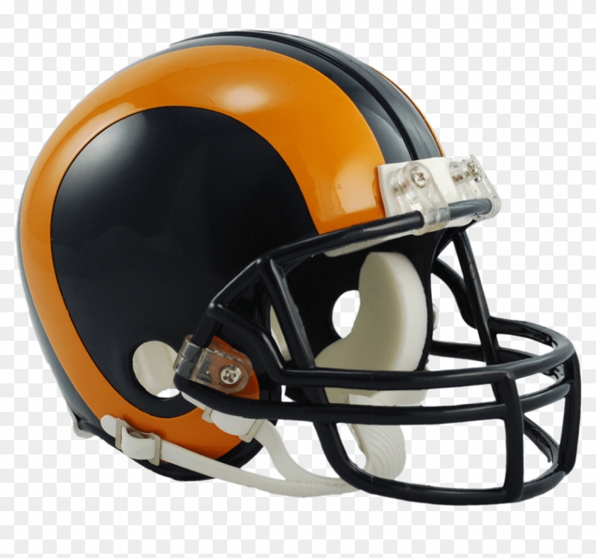 Los Angeles Rams Football Helmet - Los Angeles Rams Clipart #4016668