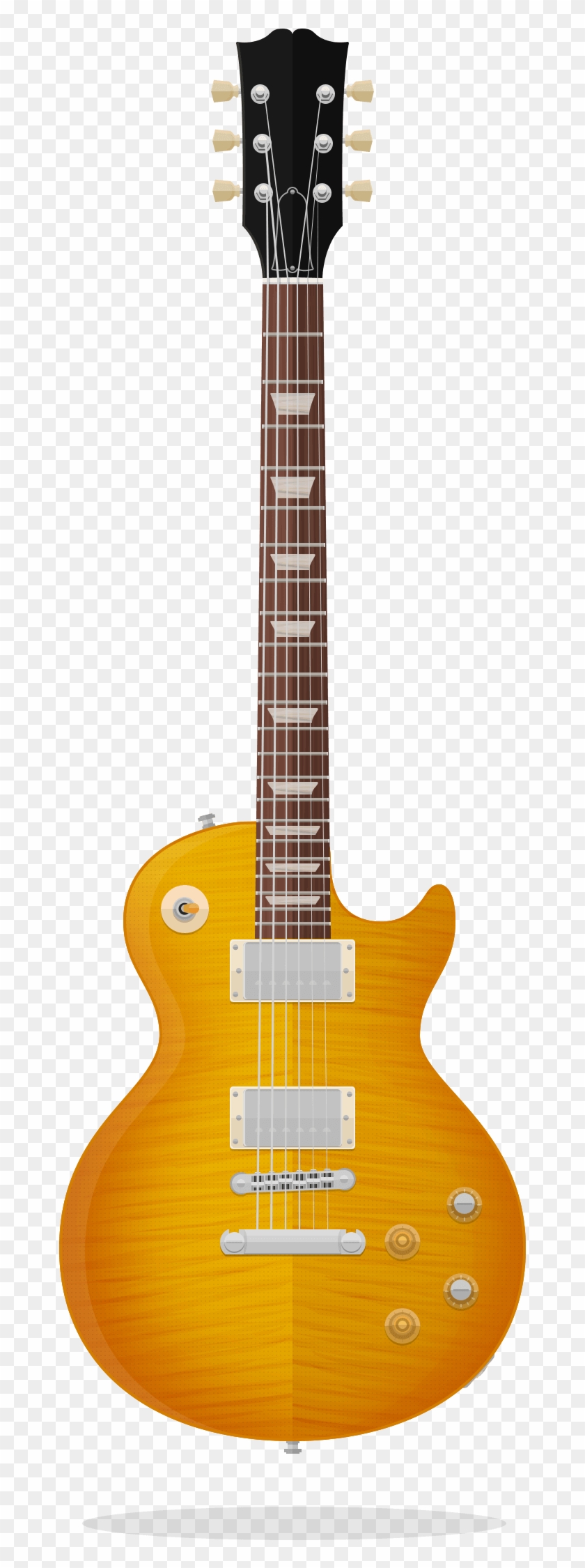 Gibson Les Paul Standard - Les Paul On Stand Clipart