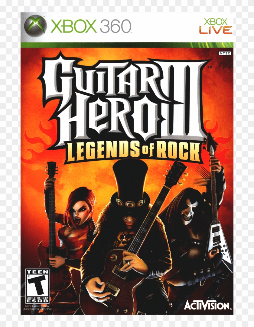 Guitar Hero 3 Legends Of Rock Clipart #4016854