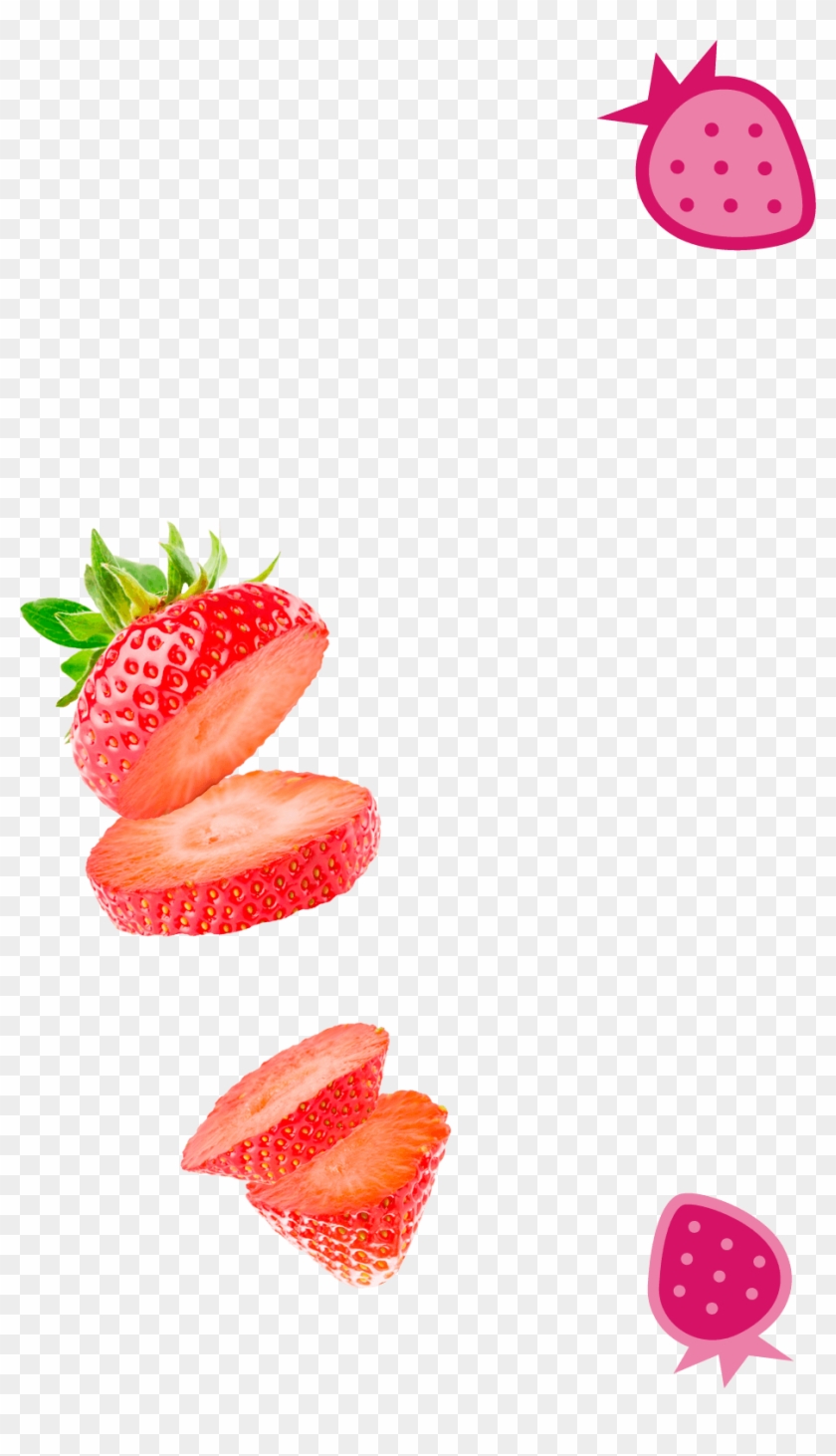 Ice Cream With Mochi - Strawberry Bits Png Clipart #4016957