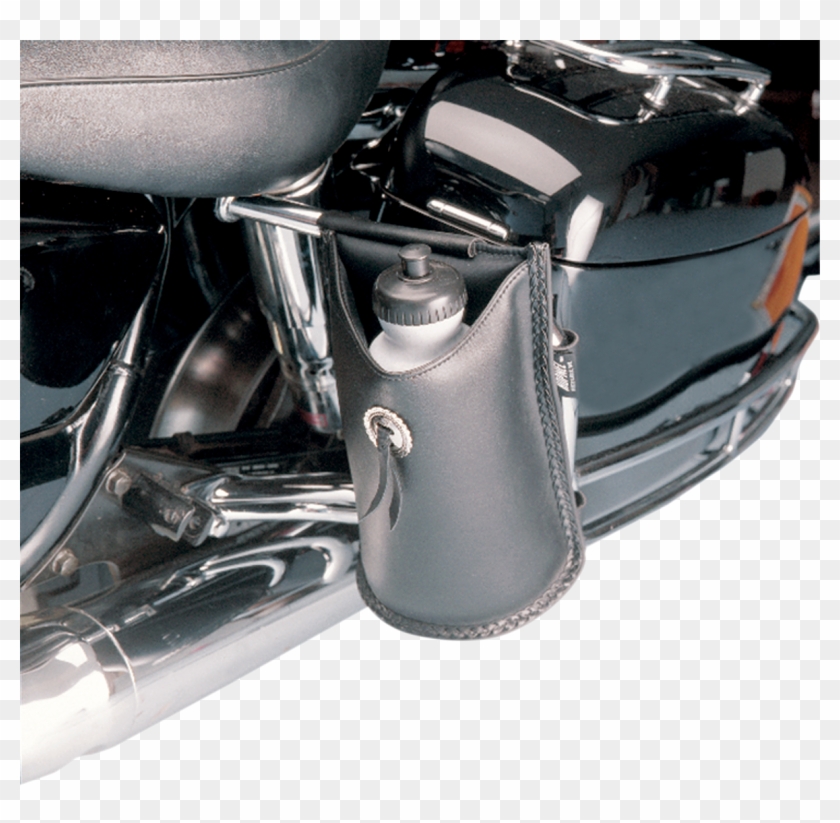 Hopnel Black Saddlebag Guard Rail Beverage Holder For - Cup Holder On Harley Engine Guard Clipart