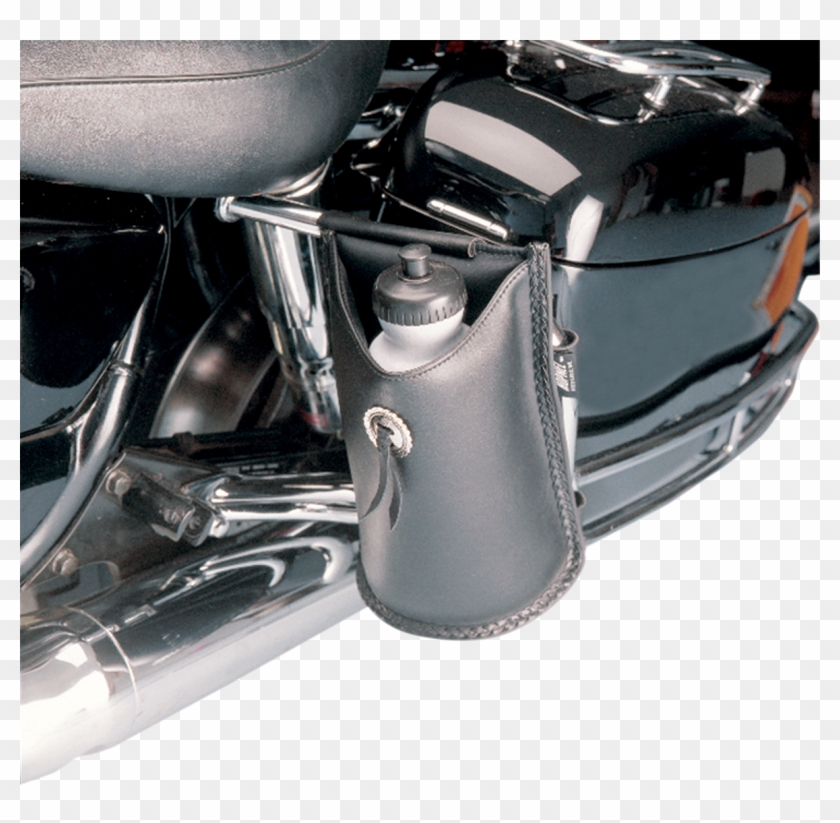 Hopnel Black Saddlebag Guard Rail Beverage Holder For - Cup Holder On Harley Engine Guard Clipart #4017744