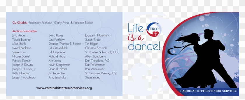 Life Is A Dance - Graphic Design Clipart #4017774