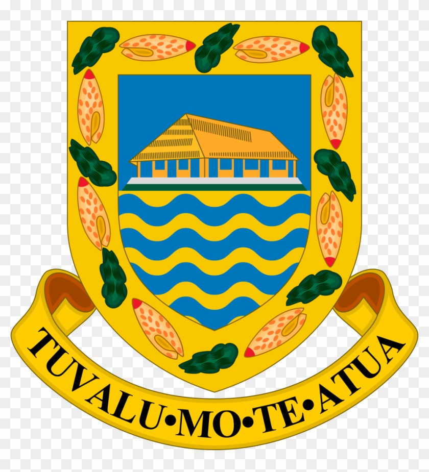 Coat Of Arms Of Tuvalu - Tuvalu Coat Of Arms Clipart #4017962