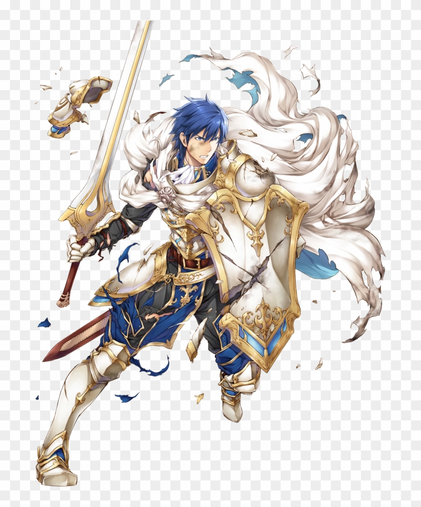 1boy Armor Blue Eyes Blue Hair Cape Fire Emblem Fire - Exalt Chrom Fire Emblem Clipart