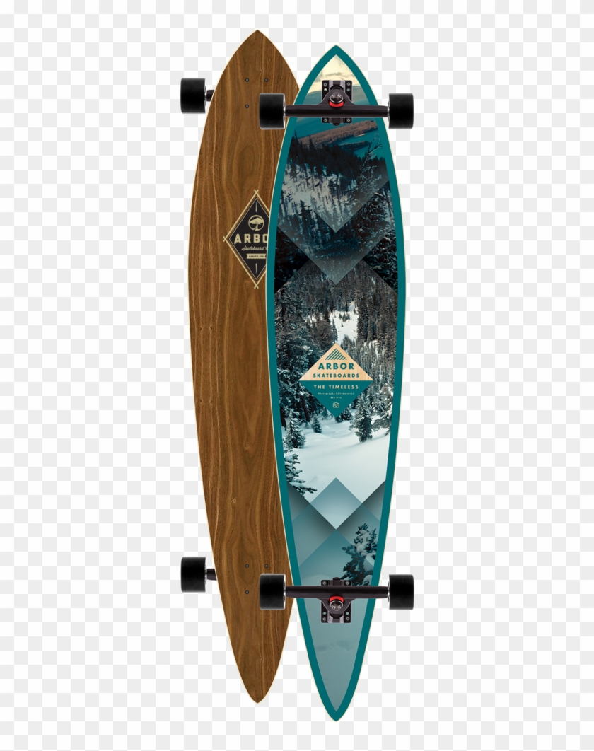 Arbor Collective Walnut - Longboard Arbor Timeless Walnut Clipart #4018216