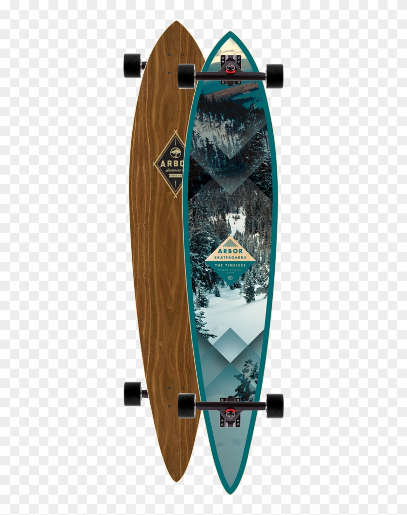 Arbor Collective Walnut - Longboard Arbor Timeless Walnut Clipart