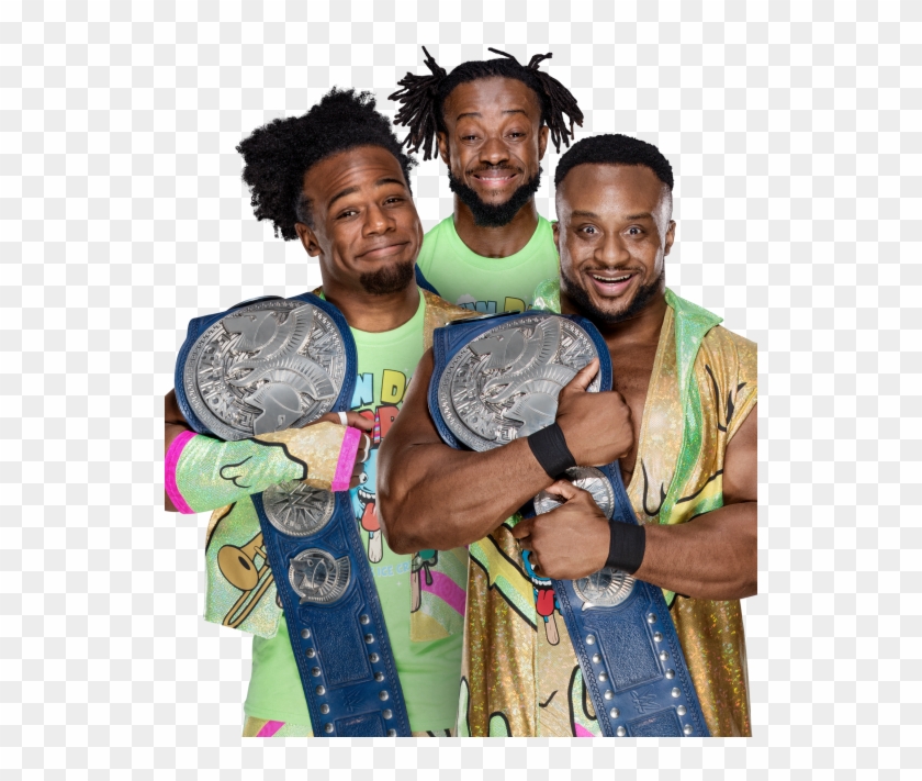 Newday Profile 5e338828bebbbe3bdf7c1adb - New Day Smackdown Tag Team Champions Clipart