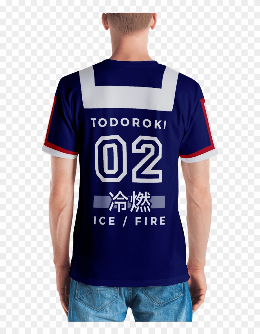 Todoroki Shouto Casual Cosplay Ua Uniform Jersey - Cosplay Kirishima Eijirou Casual Clipart