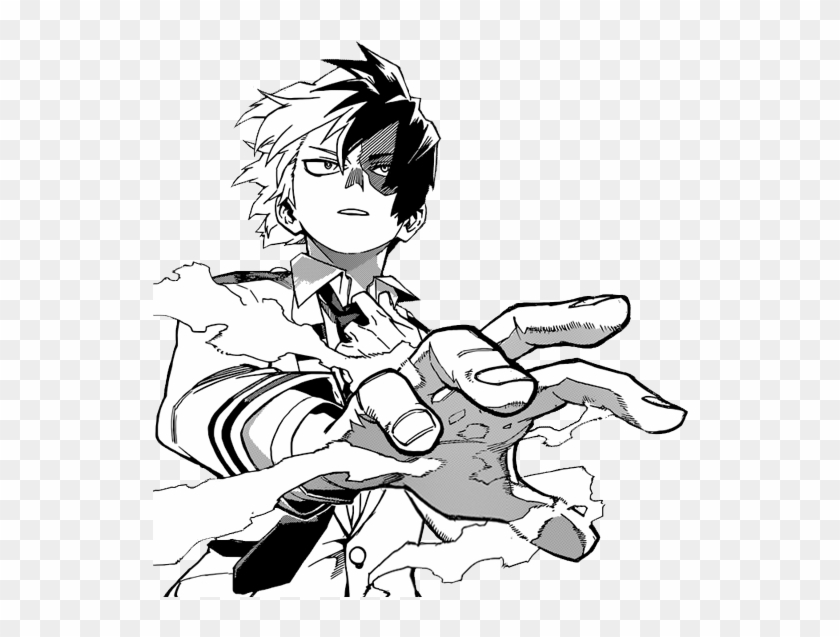 “ ☆ Officially Licensed Hero In Training Todoroki Shouto - Manga Todoroki Transparent Background Clipart