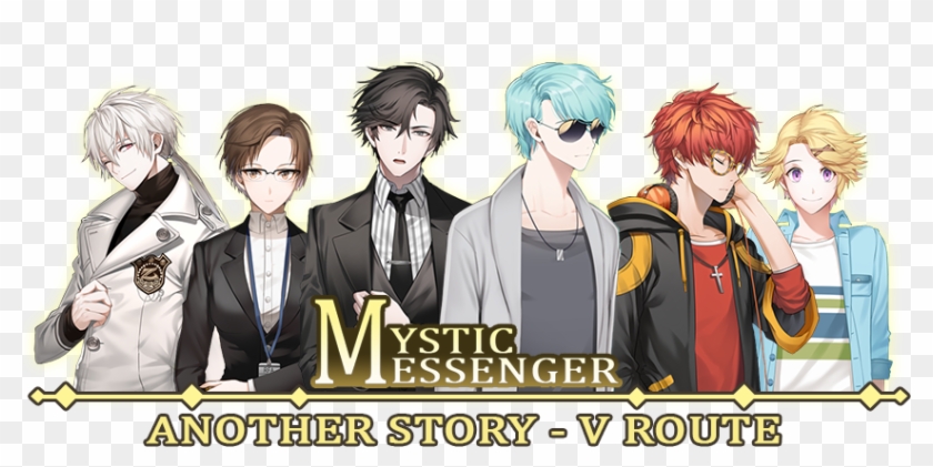 Mystic Messenger Main Characters Clipart