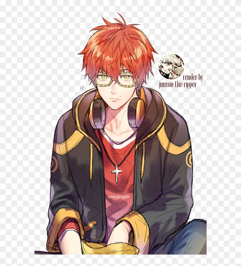 707 Mystic Messenger Render Clipart #4019005