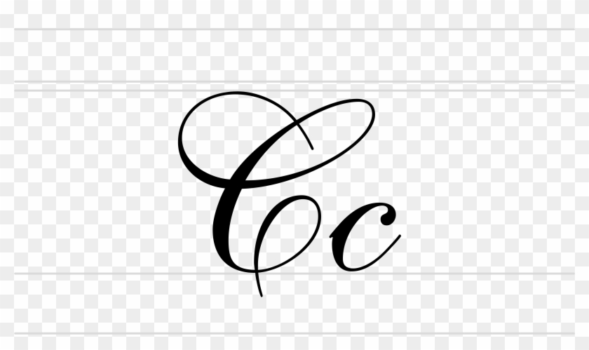 Letter C Handwritten - Svg File Letter C Clipart