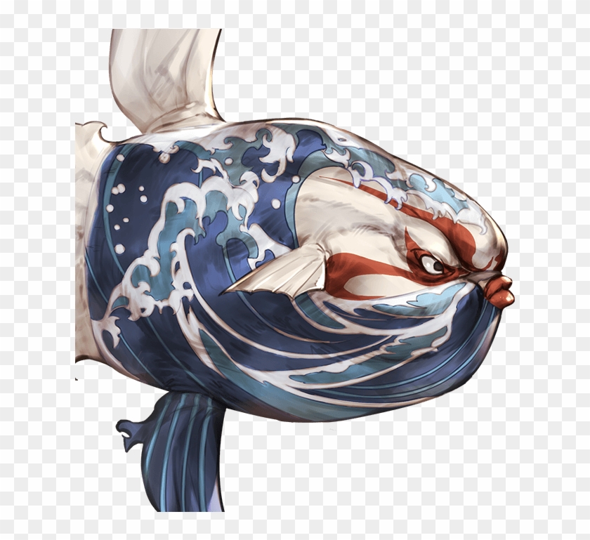View Samegoogleiqdbsaucenao Angery Fish , - グラブル マンボウ Clipart