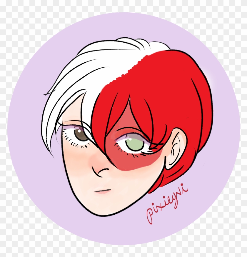 My Art Todoroki Shouto Bnha Bnha Icons Icons Now Which - Cartoon Clipart