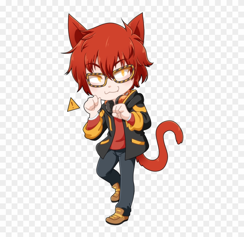 Mystic Messenger Mm 707 Mystic Messenger 707 Luciel - Cartoon Clipart #4019783